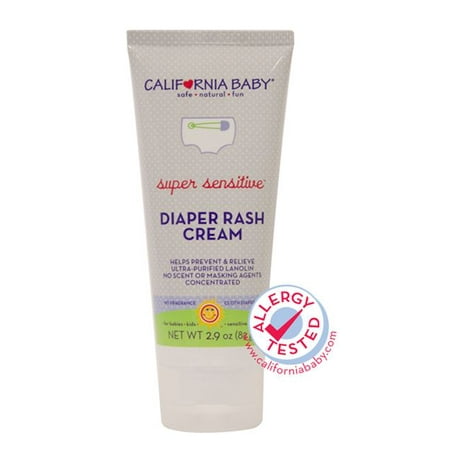 California Baby soulagement thérapeutique Super Sensitive l'érythème fessier Pommade, 2,9 oz