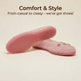 thumbnail image 5 of bebe Women's Jelly Sandals - Comfortable Dress Shoes for Women Cute Flat Sandals with Charms, 5 of 8