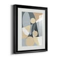 thumbnail image 2 of &nbsp;A Soft Jeweled Geometric II Premium Framed Prints Set of 3 - Ready to Hang - 22 x 30 Each - Black Frame, 2 of 9