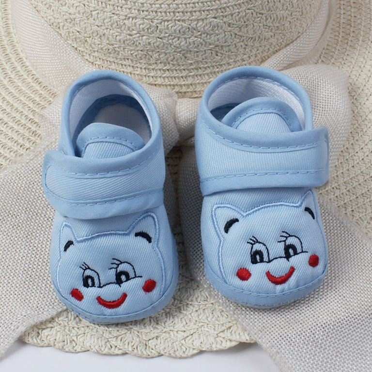 Baby Squeaky Shoes Toddler Boy Girl Sneakers Anti Slip First Walkers Lightweight Little Kid Walking 0 15Months