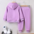 thumbnail image 6 of NOLDARES Boys Girls 2 Piece Graphic PrintHoodie & Jogger Pants Sweatsuit Quick-Dry,Warm Yet Breathable for School & Sports(Y148-Purple), 6 of 6