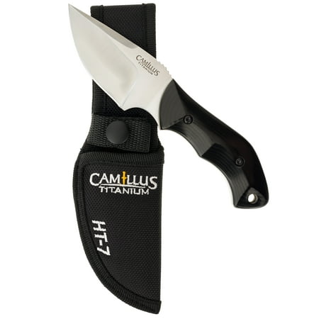 Camillus HT-7 Fixed Blade Knife with Sheath (Best Tactical Knife Companies)