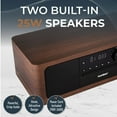 thumbnail image 4 of SoundBeast Stereo Shelf System with CD Player, Bluetooth, FM Radio, USB Playback, Aux in, Optical in, Alarm Clock, & Remote Control, 4 of 8
