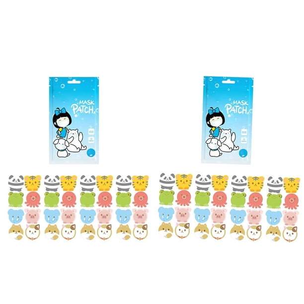 64 pegatinas pequeñas para máscara facial s para , adolescentes, adultos, decoración de olor fresco Estilo 8x Jinwen Olor Pegatina
