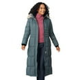 thumbnail image 2 of Free Country Women's Full Length Splendor Down Jacket Loden XL, 2 of 3