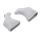 thumbnail image 4 of 2x Cubiertas de componentes para palancas de freno, funda protectora de alto rendimiento, repuesto Plata, 4 of 6