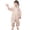 D01-Light Pink, variant on Kids Onesie Pajamas Autumn Winter Flannel Sleeping Bag Boys Girls Pajamas Cute Print Long Sleeve Zipper Wearable Sleeping Sack Cute Kids Clothes