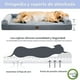 thumbnail image 3 of Cama para Perro Grande, Cama para Perro con Parte Inferior Antideslizante, Cama Ortopédica para Perros Grandes, Lavable, Resistente a Las Mordeduras de Mascotas, Cama para Perros Medianos, 3 of 7