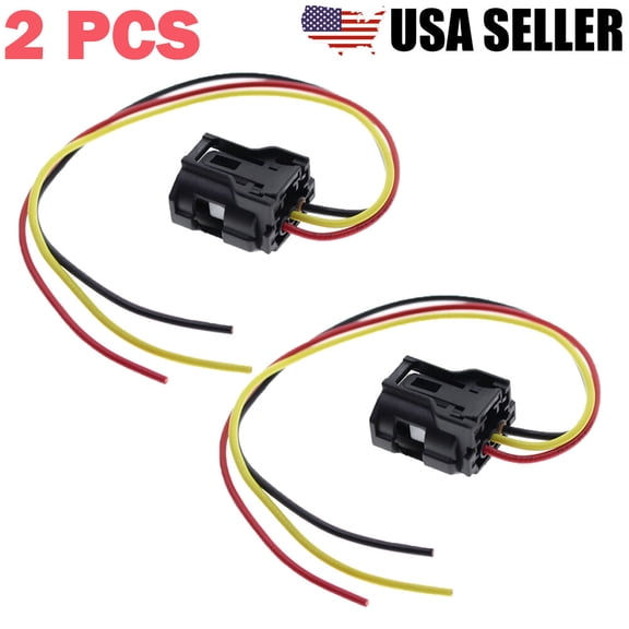 2X Camshaft Position Sensor Connector Pigtail Plug Cable For Toyota Lexus Scion