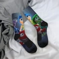 thumbnail image 7 of Lsque inside out 2 Printed Men's Crew Socks, Soft Durable Breathable Moisture-Wicking with Odor Control Cotton socks, 7 of 7