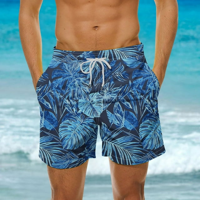 Weiqiqre Athletic Shorts for Men Quick Dry Swimsuits Beach Bathing Suits Swim Board Shorts Mesh Liner