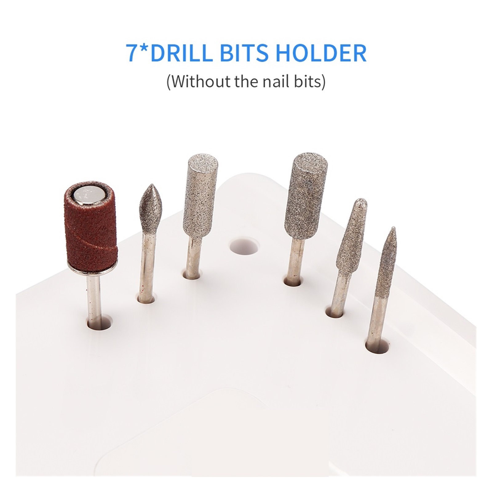 Professional Nail Polisher, 35000RPM Nail Drill Machine, Electric Nail File Polishing Grinding Device For Manicure Pedicure ,Low Noise
