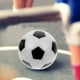 thumbnail image 4 of 6 piezas bolas de fútbol de mesa de 32 mm bola negra / blanca, 4 of 6