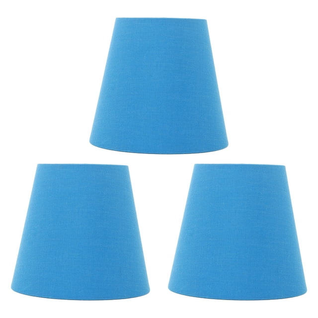 Pantallas de lámpara de tela, pantalla de tela de tela de 3 piezas Pantalla de tela de tela Pantalla de lámpara Uso conveniente Jadeshay A