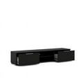 thumbnail image 2 of Tvilum Match 2 Drawer 2 Shelf TV Stand in Black Matte, 2 of 14