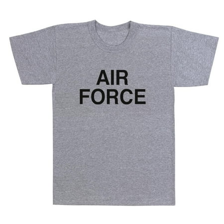 - Air Force Military gray Physical Training T-Shirt