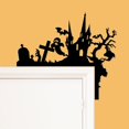 thumbnail image 1 of Adorno de metal para puerta de Halloween, decoración del hogar de Halloween, letrero de calabaza, decoración de esquina de puerta de ventana de mesa de Halloween para fiesta de Halloween, decoración d, 1 of 8