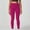 84#Pink, variant on Womens Solid Color High Waist Yoga Pants with Elastic Waistband Form-Fitting Full Length Leggings for Yoga Dance Fitness Workouts and Casual Athletic Leisure Wear