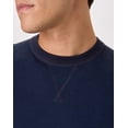 thumbnail image 6 of Hanes Men's Long-Sleeve Thermal Shirt, Reversible, Crewneck Navy XL, 6 of 8