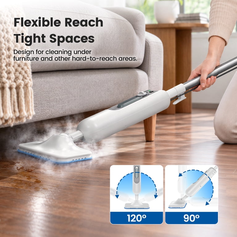 YOMA 6-in-1 Steam Mop with Multiple Accessories photo 6