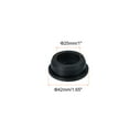 thumbnail image 2 of 4Pcs T Shape Rubber Grommet Mount Dia 36.3mm ID 25mm H 16mm Seal Protection Hole Plugs Cable Pipe Black, 2 of 5