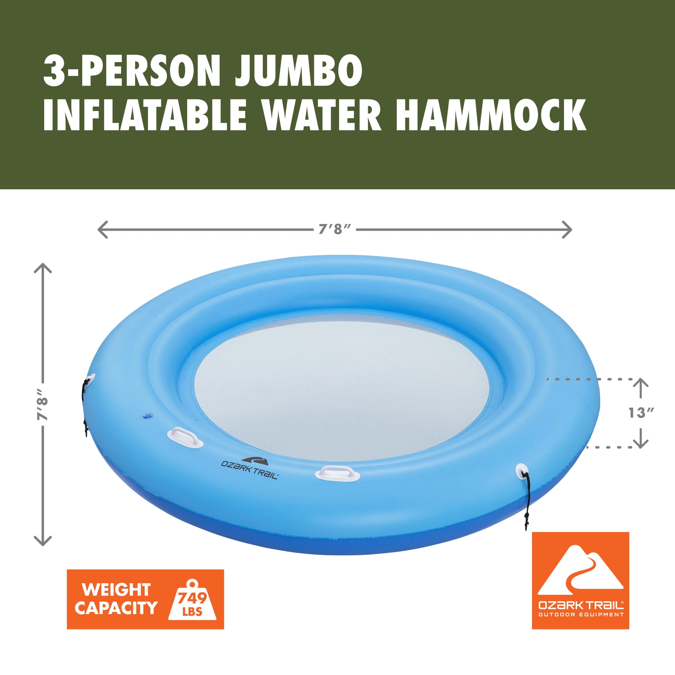 Ozark Trail Water Hammock River and Lake Float
