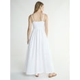 thumbnail image 2 of Scoop Women’s Mixed Fabric Maxi Dress, Sizes XS-XXL, 2 of 3