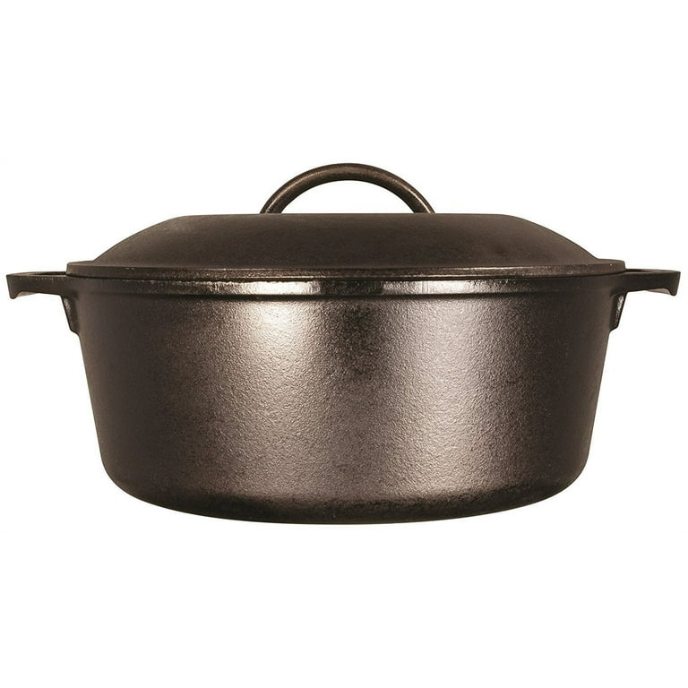 Lodge Dutch Oven with spiral handle L8DO3, contents approx. 4.7 L