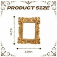 thumbnail image 3 of DESIGNICE Vintage Picture Frames,Art Insert Picture Frames,Idea Display Gold Picture Frames,5.91"X3.94",Style1, 3 of 7