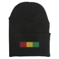 thumbnail image 1 of Rasta Stripe Cuffed Beanie, 1 of 1