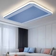 thumbnail image 2 of Dark Blue Greek Key Fluorescent Light Covers, Geometric Greece Ancient Farmhouse Geo Magnetic Light Covers for Ceiling Lights, Fluorescent Ceiling Shade for Classroom Bedroom Office 4x2Ft x 3PCS, 2 of 8