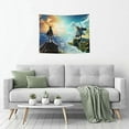thumbnail image 6 of Erboli Zelda Tapestry Gaming Poster Breath of The Wild Posters Video Game Tapestries Wall Hanging Art Decor Banner for Bedroom Living Room, 6 of 10