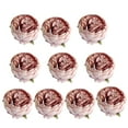thumbnail image 1 of Cabeza de flor de peonía artificial de seda de 10x5 cm para decoración de pared, ideal para bodas, fiestas en el hogar o como fondo decorativo. rosado, 1 of 9