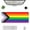 Rainbow Flag Gay Pride Lgbtq, variant on Rainbow Flag Gay Pride LGBTQ Gaming Mouse Pad Pride Large Mouse Pad (31.5x11.8 Inch) Non-Slip Rubber Base Large Desk Mat Desk Protector for Home Office Gaming Work