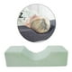 thumbnail image 3 of Almohada cervical ergonómica impermeable con forma de U y cremallera de espuma viscoelástica. Verde, 3 of 6