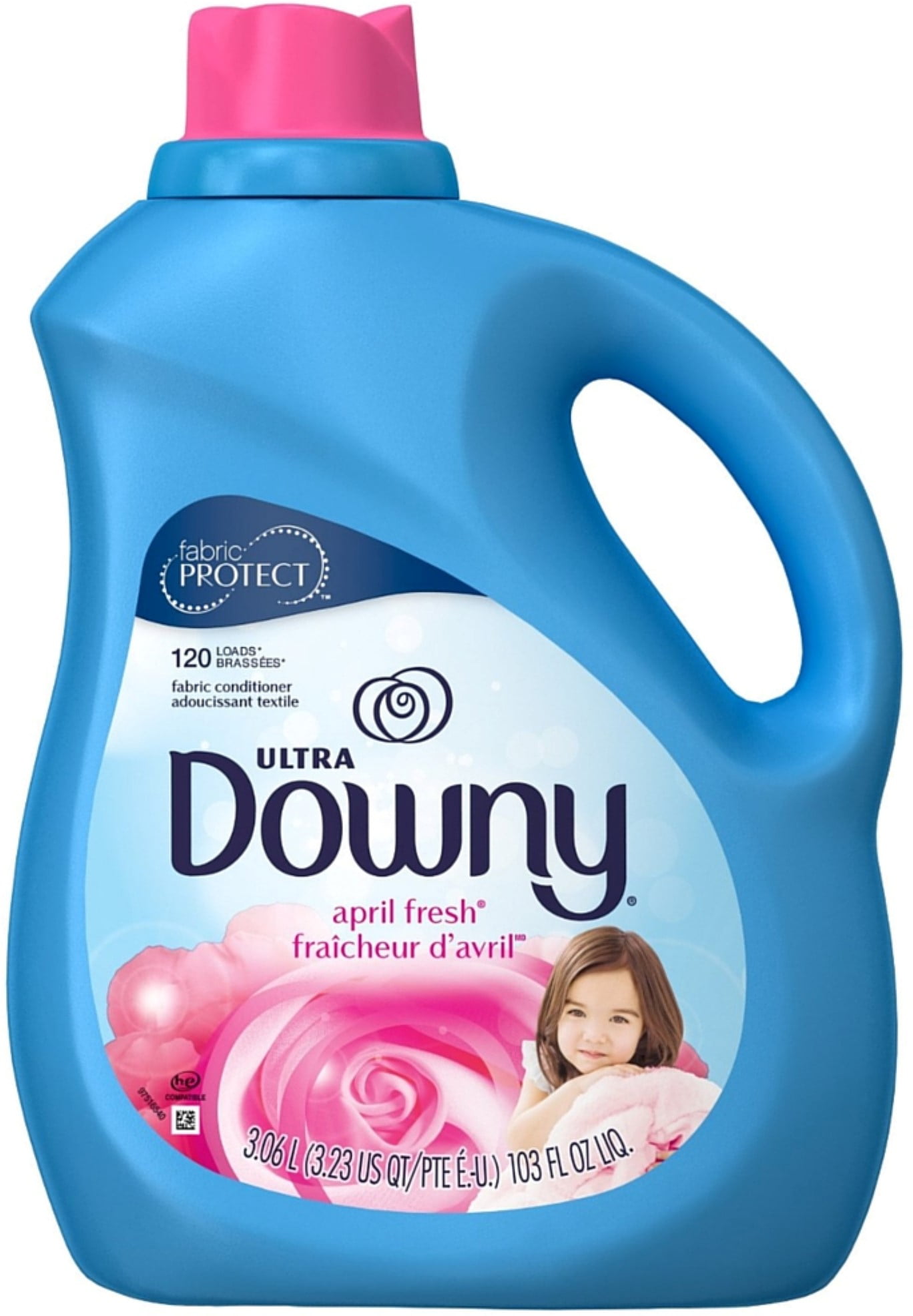 Downy Ultra Fabric Softener, April Fresh, 103 Ounce