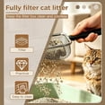 thumbnail image 6 of Cat Litter Scoop - Long Handle Scooper, Rustproof Stainless Steel Mesh, Non-Slip Grip, Deep Shovel Sifter for All Litter Types, Easy Clean Kitty Waste Litter for Litter Box, 6 of 7