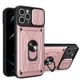 thumbnail image 1 of Funda de lujo para Samsung Galaxy S22, S21 Ultra, A73, A53, A33, A13, 5G, Protector de lente deslizante, multifunción, armadura dura C, 1 of 4