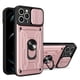 thumbnail image 1 of Funda de lujo para Samsung Galaxy S22, S21 Ultra, A73, A53, A33, A13, 5G, Protector de lente deslizante, multifunción, armadura dura C, 1 of 4
