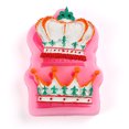 thumbnail image 2 of Pastel Fondant Glaseado Chocolate Corona Rey Reina Real Forma Sincero Electrónica, 2 of 5