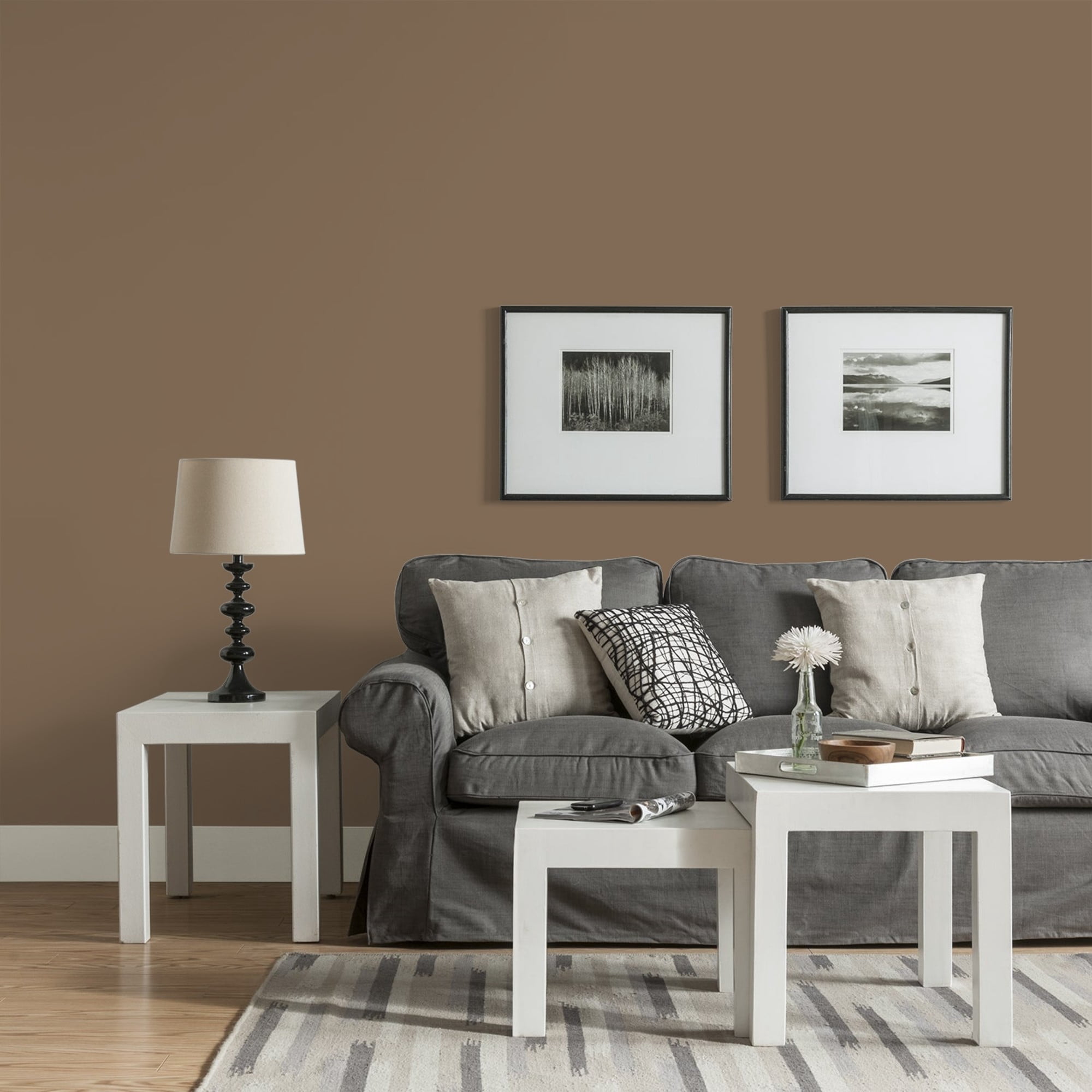 Glidden High Endurance Plus Salted Pretzel Eggshell Interior Paint and Primer, 1 Quart