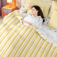 thumbnail image 4 of Erosebridal Modern Lines 7-Piece King Bedding,Line Art King Bed in a Bag,Polkadot Reversible, 4 of 7