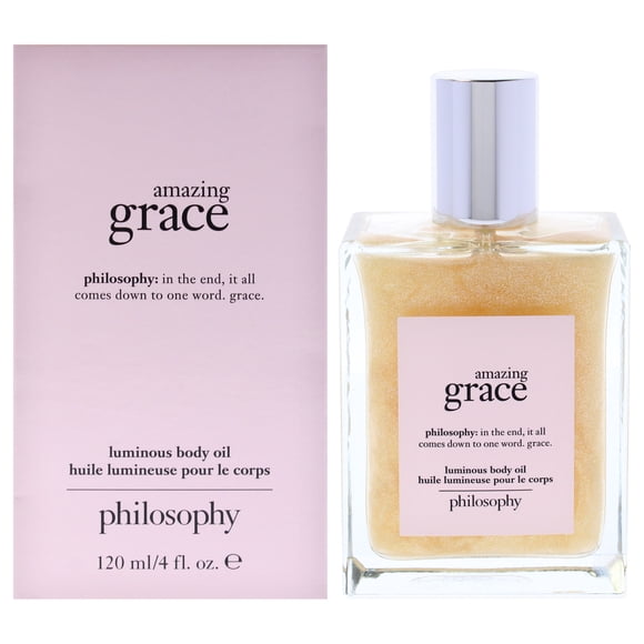Aceite corporal luminoso Amazing Grace de Philosophy para mujeres - 4 oz