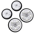 thumbnail image 2 of Genuine OEM Toro Recycler 21329 21319 Front & Rear Wheel Kit 137-4837 137-4833, 2 of 2