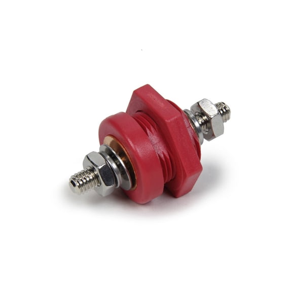 Quickcar Racing Products Stud Feed Thru Red