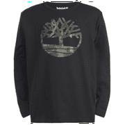 Timberland Big Boy's Antrim Camo Logo T-Shirt Black Size M(10-12)