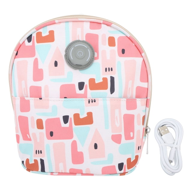 Bolsa calentadora de biberones portátil con termostato aislante y refrigeración para mantener la leche caliente y carga USB