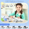 thumbnail image 4 of Aikidkit Kids Camera Instant Print with 2.4in Flip Screen and 32GB SD Card, Toy Camera for Girls Boys 3-12 Years Best Birthday Gifts, Blue, 4 of 11
