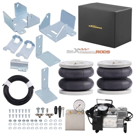 Maxpeedingrods Air Suspension Spring Bag Kit   Air Compressor For Ford Transit 2001-2020 RWD