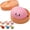 Pink, variant on Zoytoys Glitter Dumpling, Glitter Dumpling Squishy Box, Dumplings Squishy, Anxiety Relief Fidget, Soft Squeeze Decompression Dough